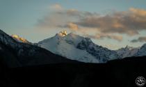 View to Kainy mountains range