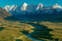 Sary-Jaz mountains range