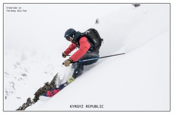 Freeride in Terskey Ala-Too, Kyrgyzstan Freeride in Terskey Ala-Too, Kyrgyzstan