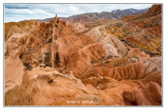 Fairy Tale canyon, Kyrgyzstan Fairy Tale canyon, Kyrgyzstan