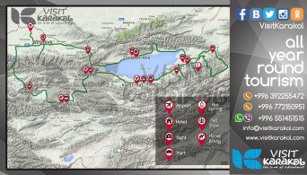 Route of tour