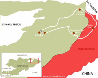 Route of tour Route of tour