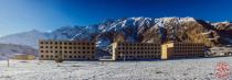 Abandoned flats in Inylchek