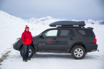 Ala-Bel pass at winter time