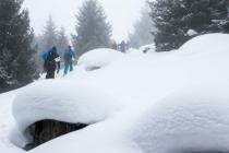 ski touring in jyrgalan