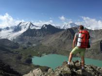 View to Ala-Kul lake