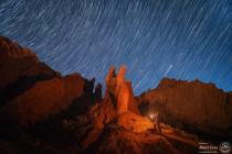 Night picture in Mars Canyon