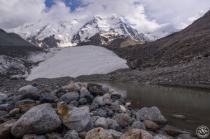 Glacier of Peak Karakol