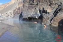 Kara-Tash hot water spring
