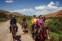 Horseback riding to Anyr-Tor