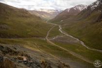 Road in Sary-Jaz range