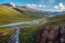 Scenic views and alpine rivers