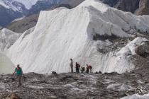 Inylchek glacier