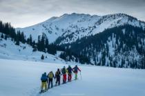 ski tour in Jyrglan valley
