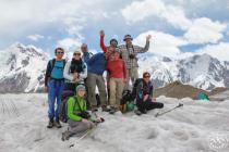 Inylchek glacier