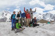 Inylchek glacier