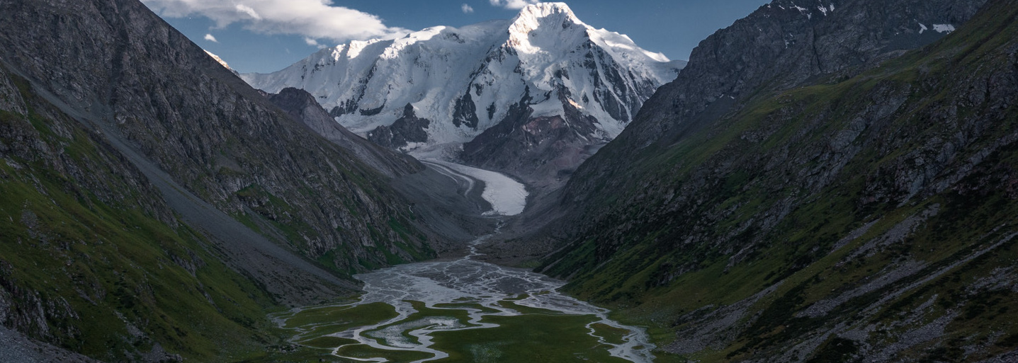 View to peak Karakol