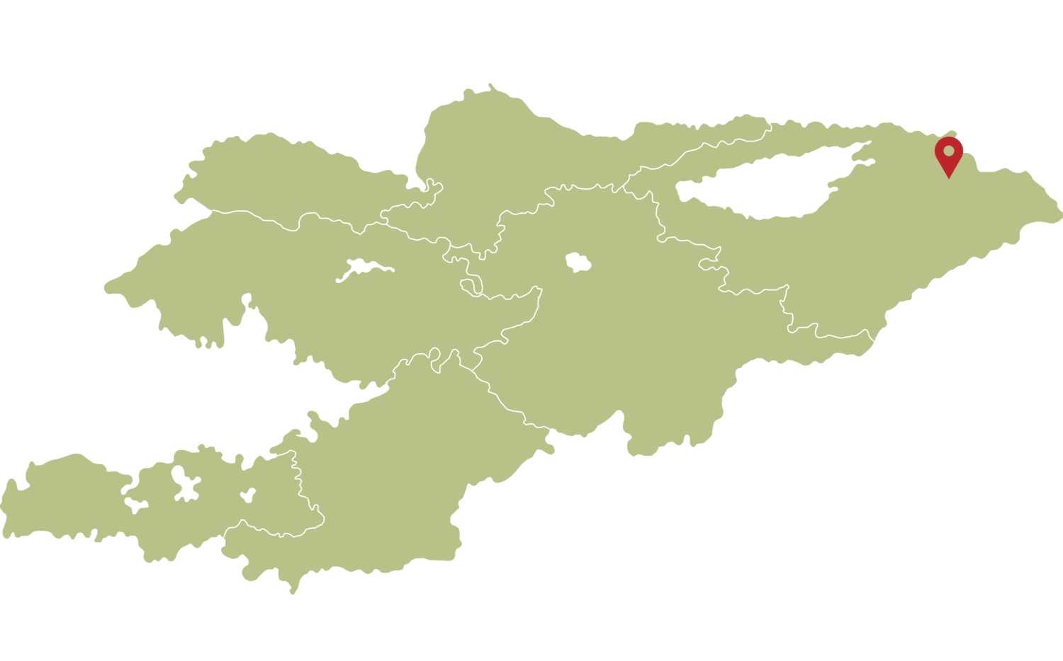 Location of Jyrgalan valley