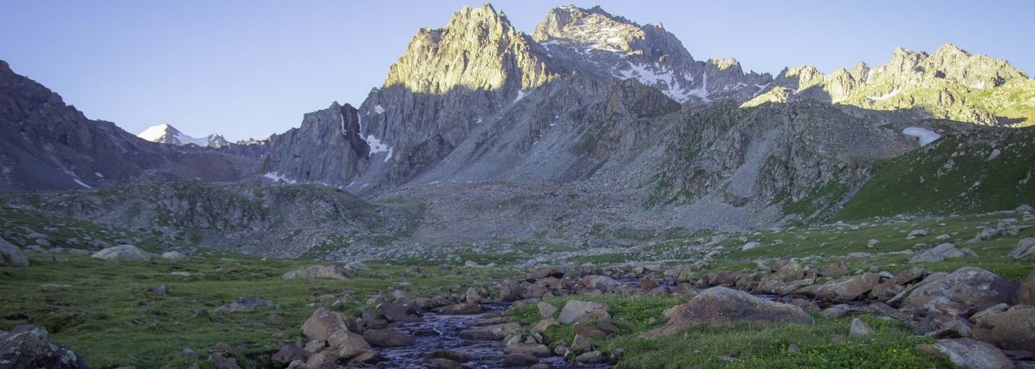 View to Ala-Kul lake