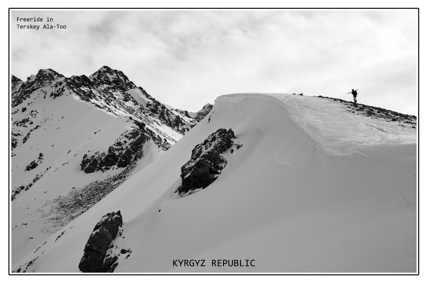 Freeride in Terskey Ala-Too, Kyrgyzstan Freeride in Terskey Ala-Too, Kyrgyzstan