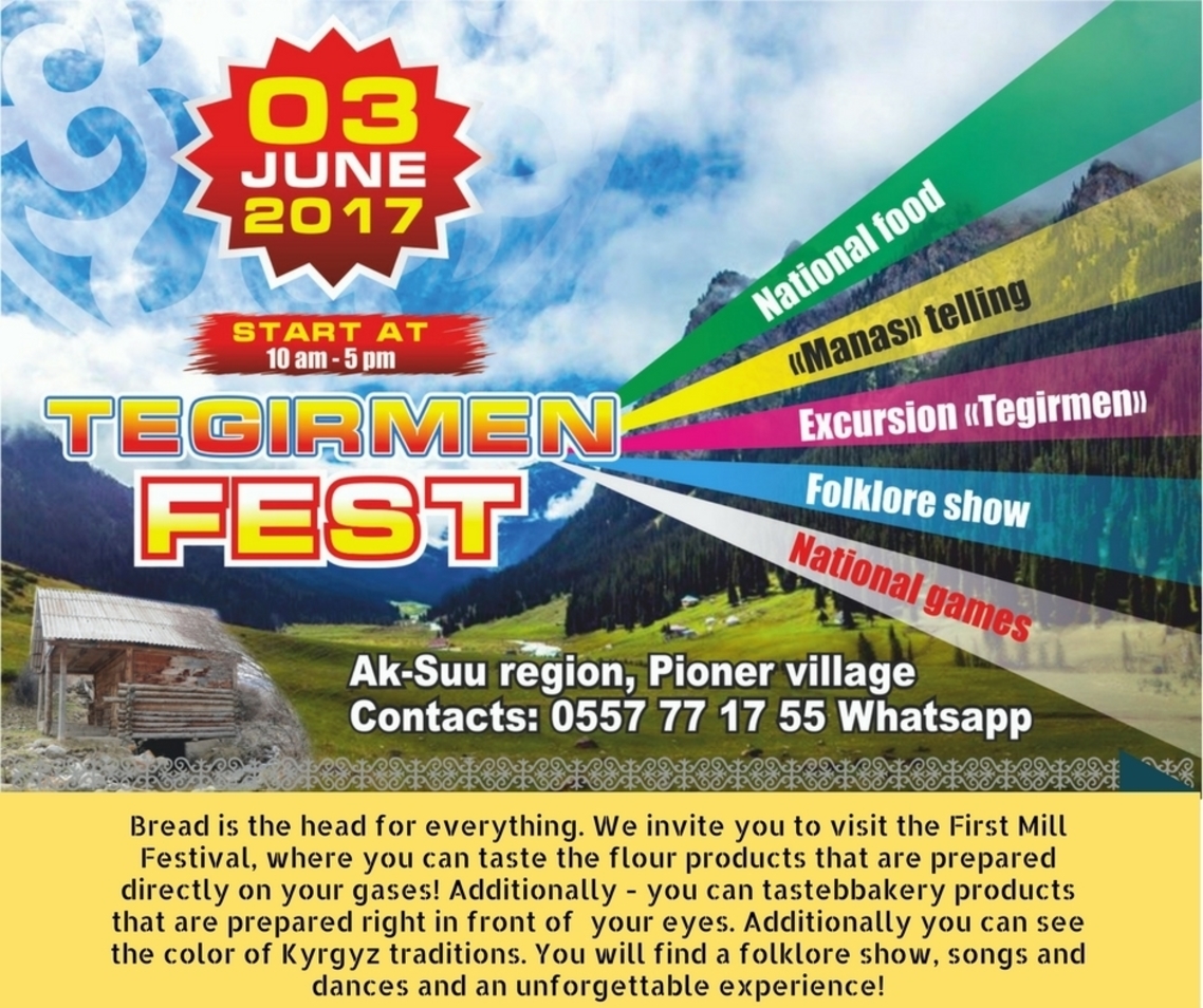 Tegirmen Fest in Issyk-Kul region 2017 Tegirmen Fest in Issyk-Kul region 2017