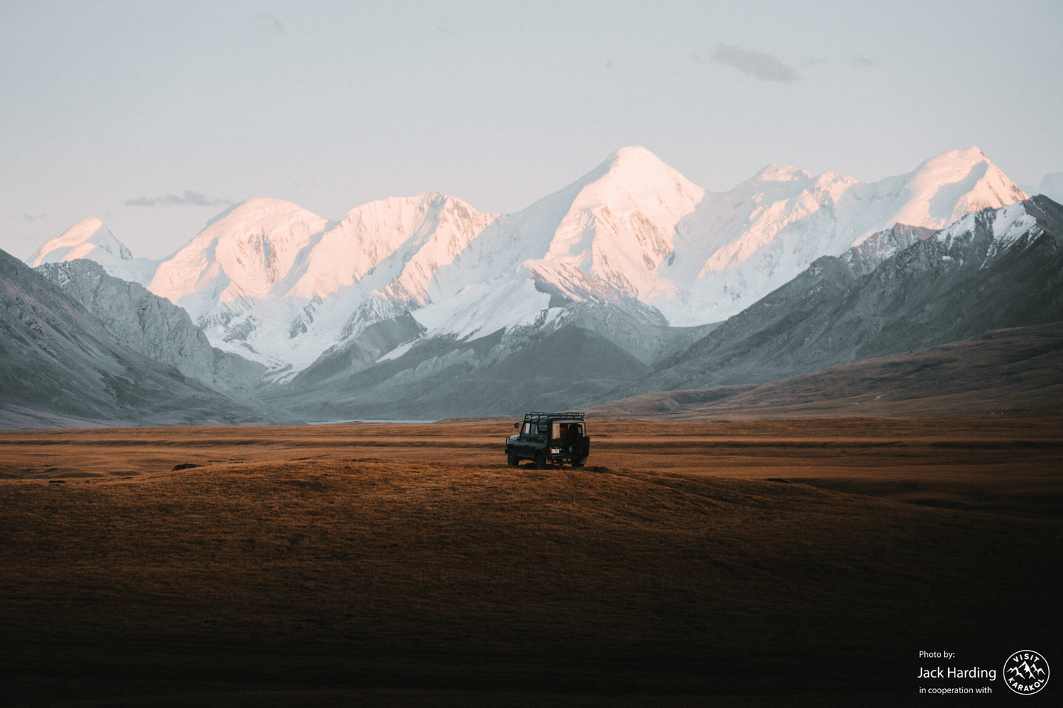 Sary Jaz, an area bordering the mountains of China. Photo by Jack Harding