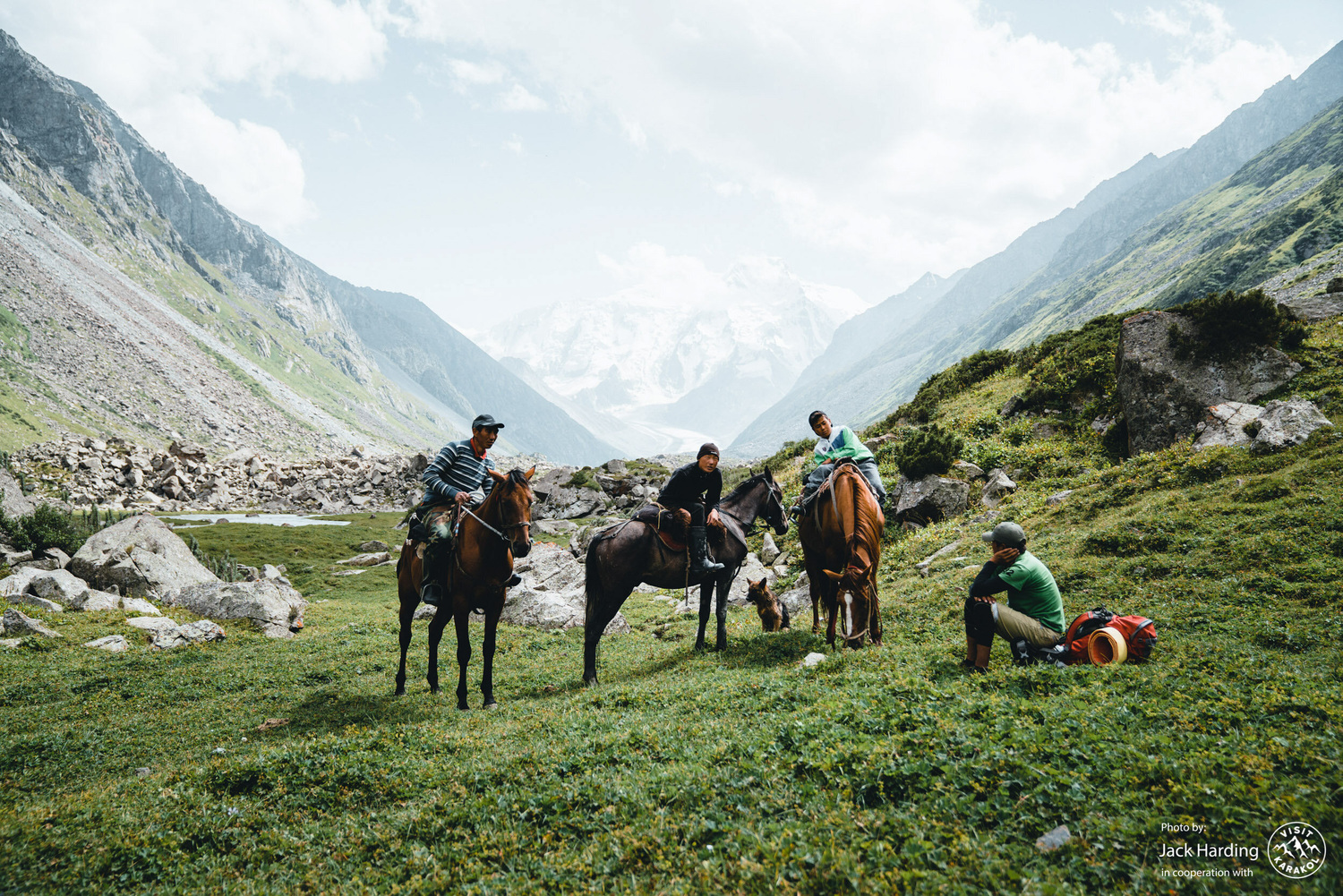 A normal day at the office for a few of the very friendly locals. Photo Kai Grossmann.