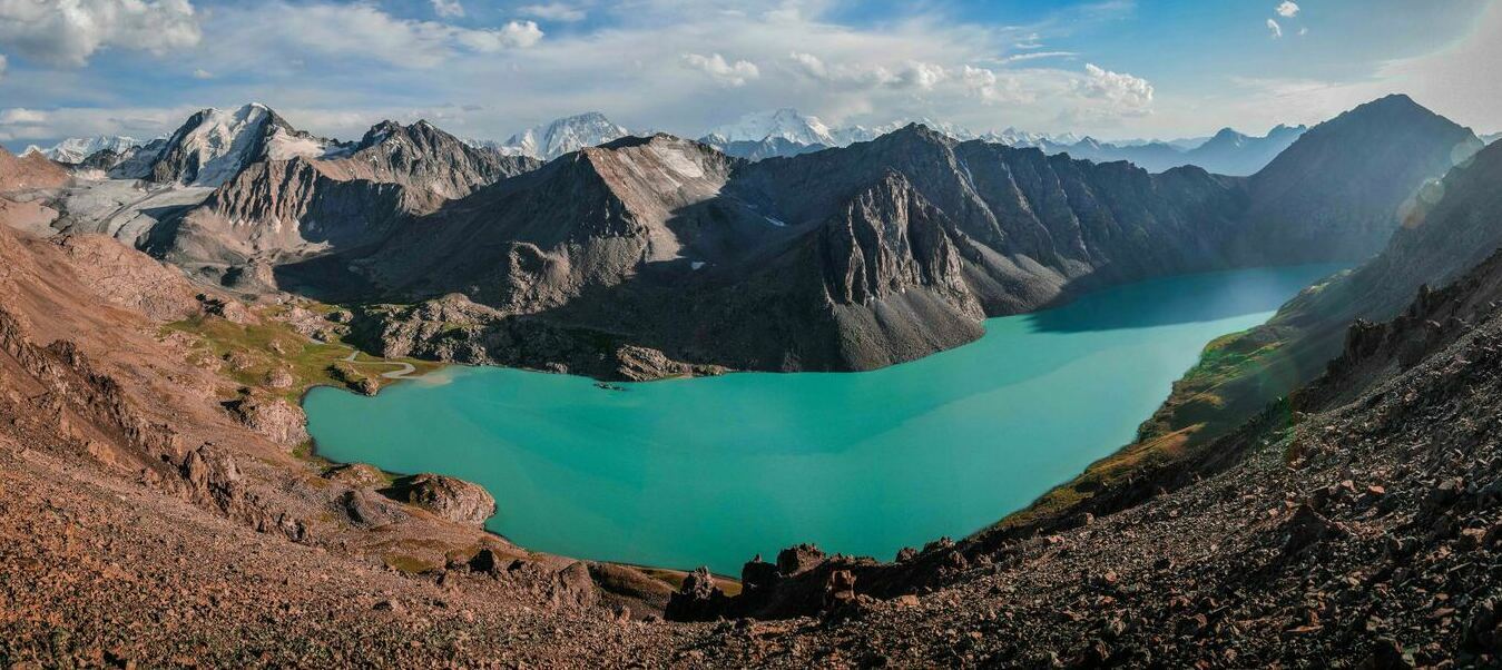 Ala-Kol lake, Kyrgyzstan