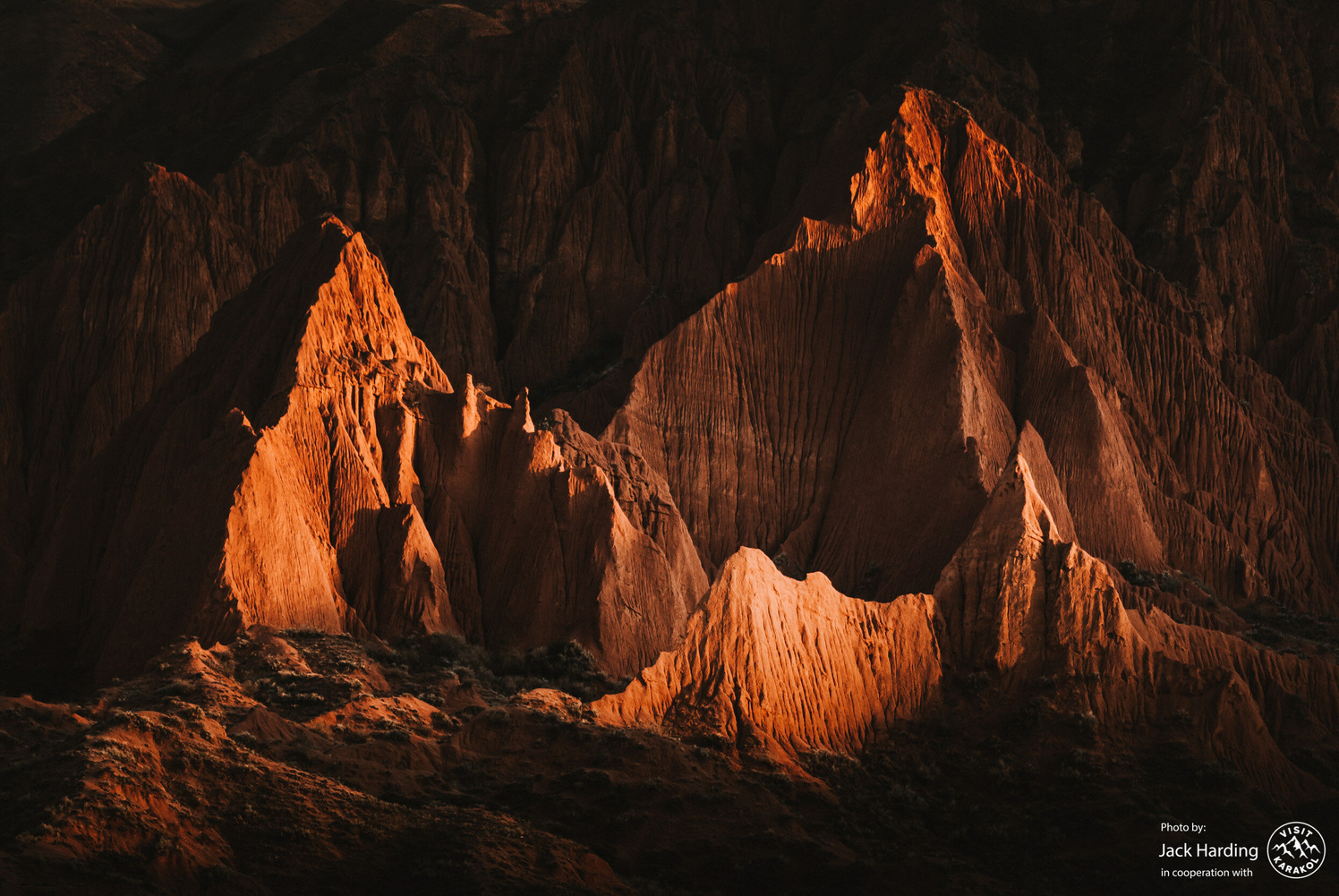 Mars Canyon, one of our magical stops along the way. Photo by Jack Harding