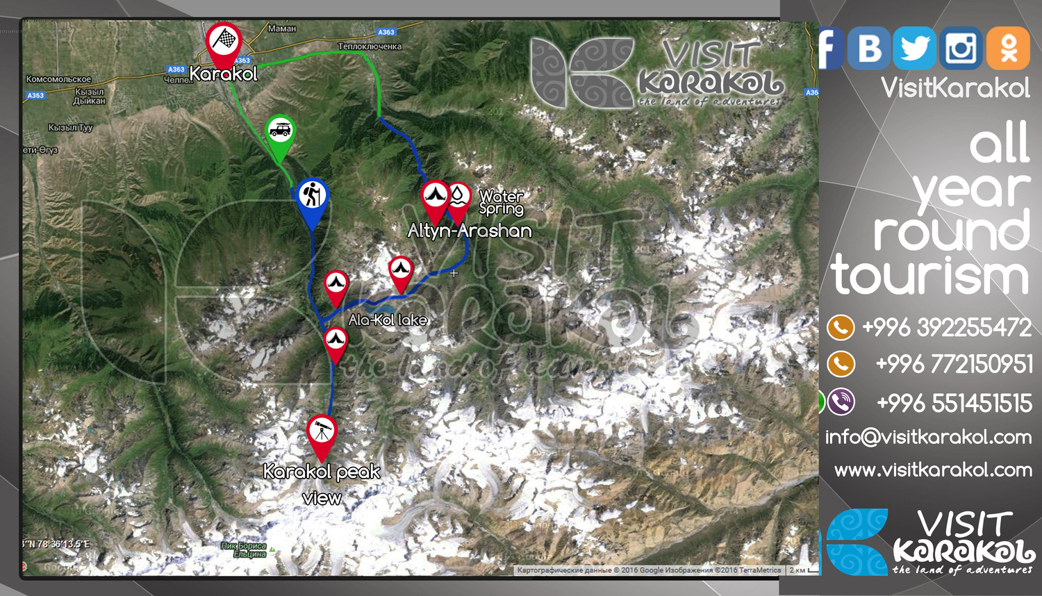 route map