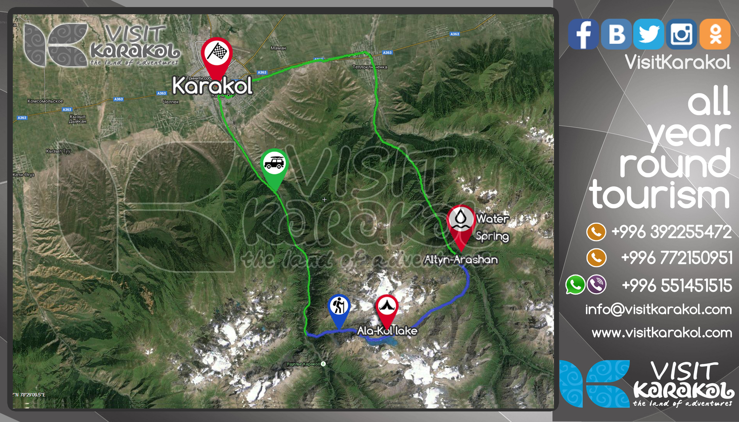 route map