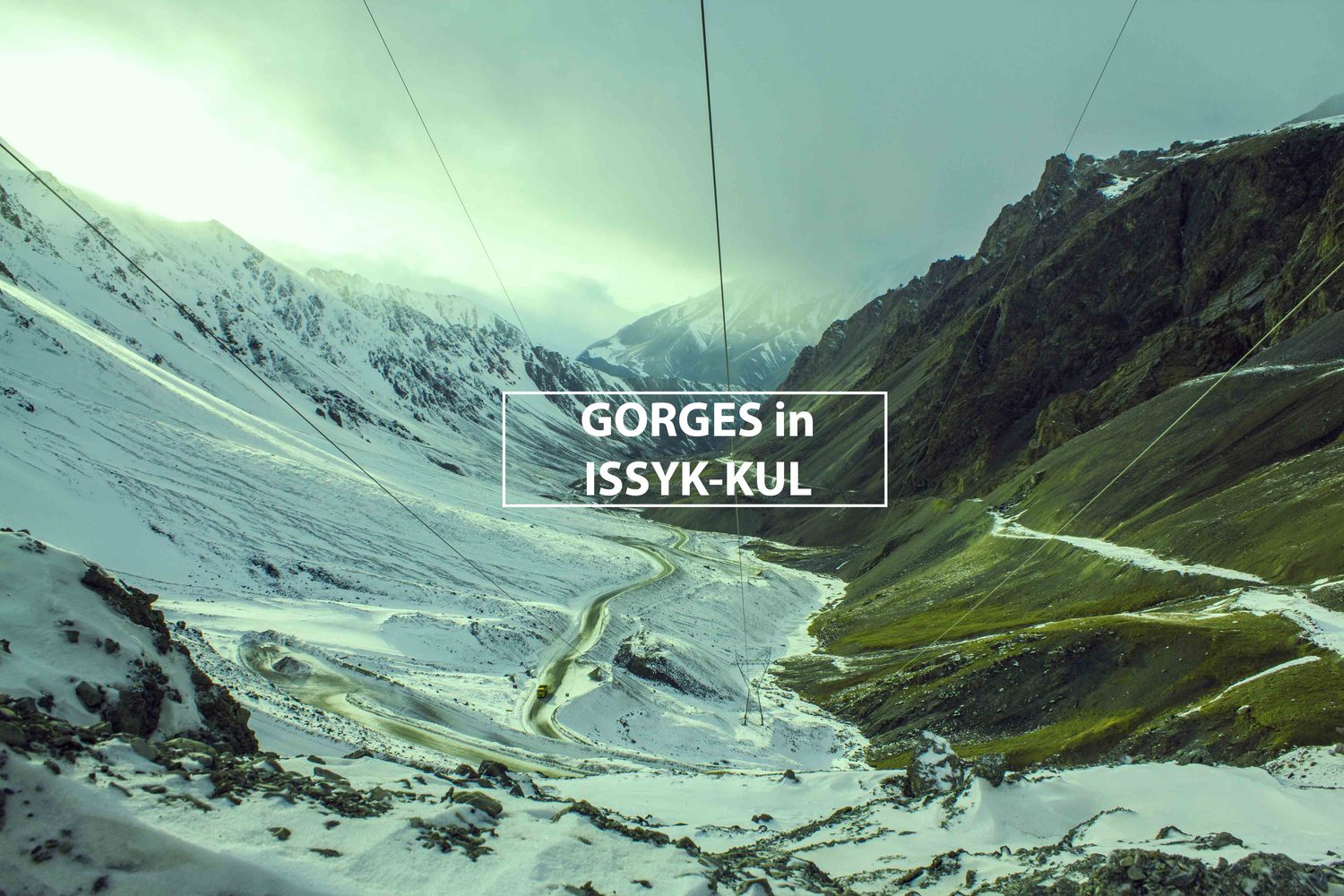 Gorges in Issyk-Kul region&nbsp;