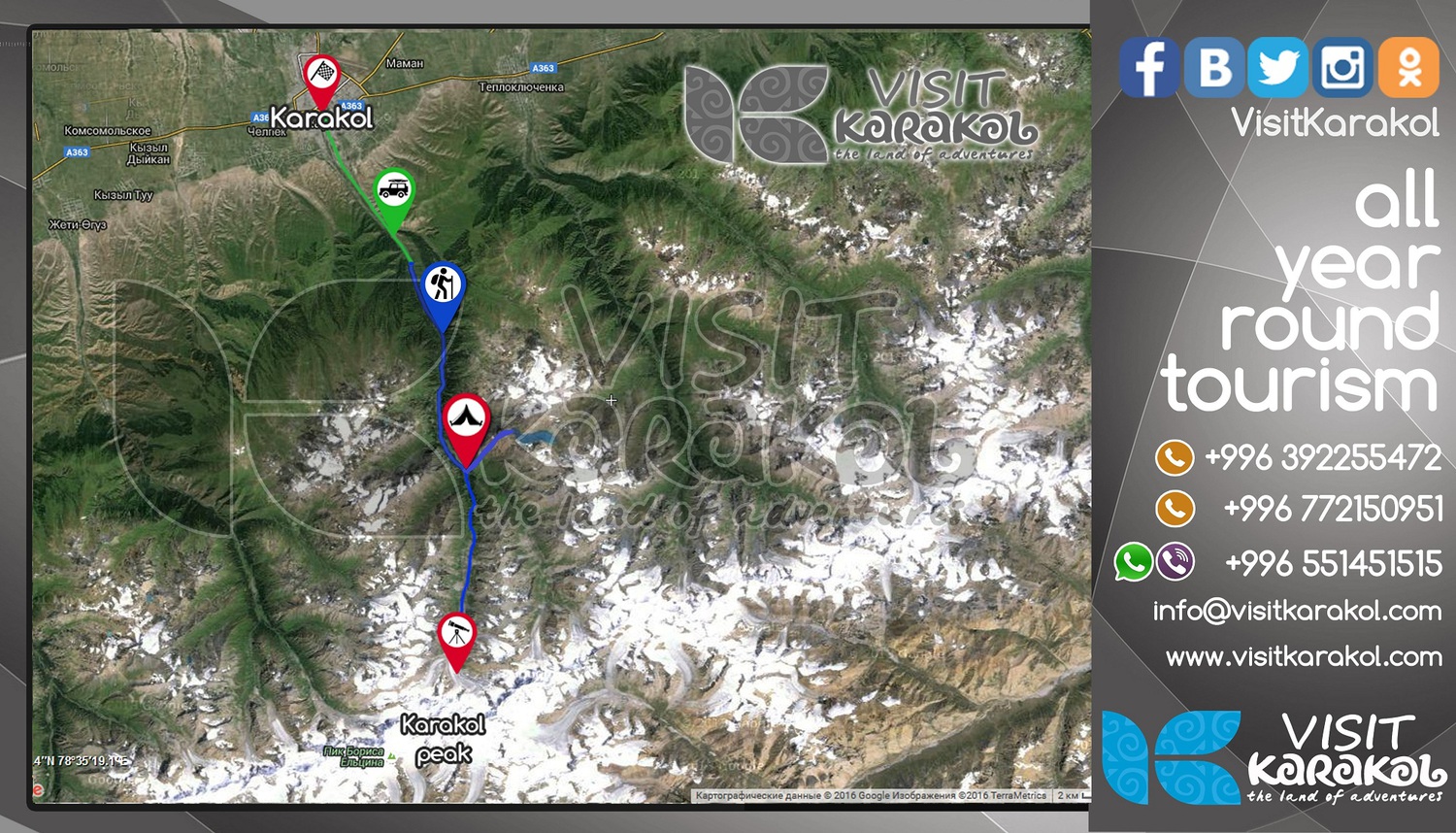 route map