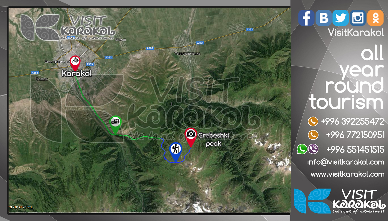 route map